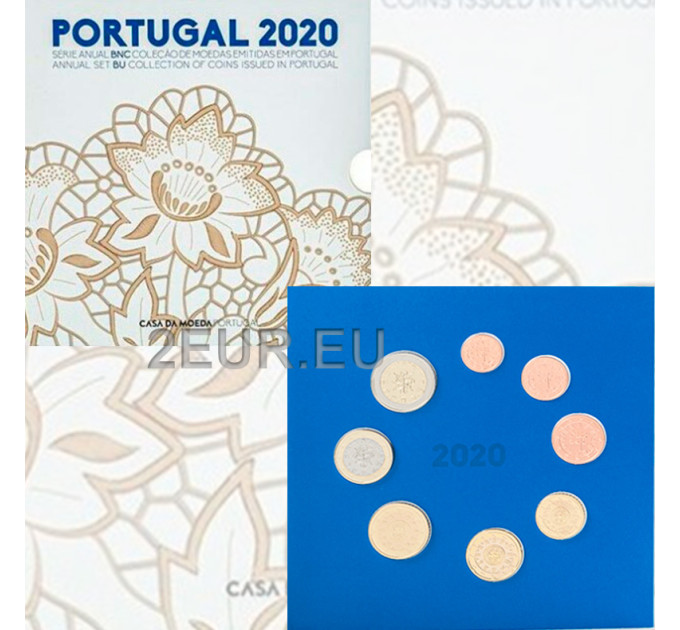 Portugal 2020 - Euro set BU