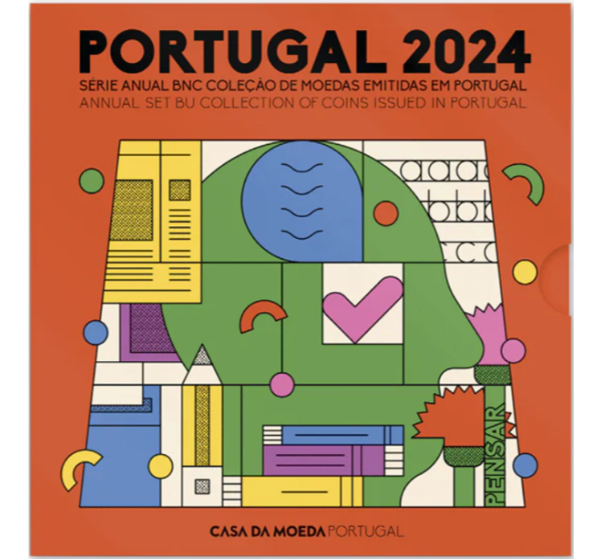 Portugal Euro set BU 2024