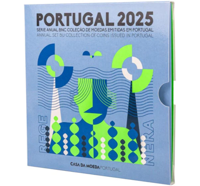 Portugal Euro set BU 2025
