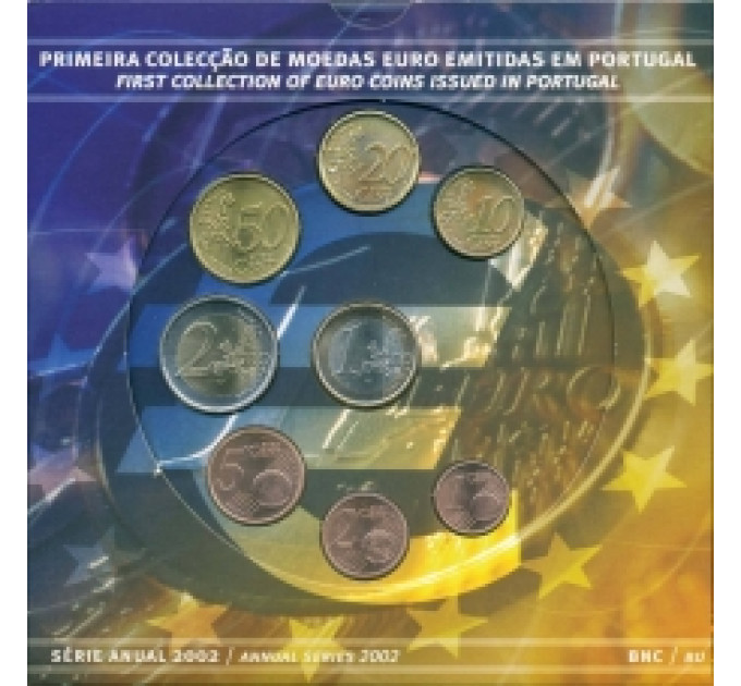 Portugal 2002 - Euro set BU