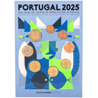 Portugal Euro komplekt FDC 2025