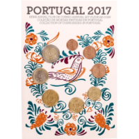 Portugal 2017 – Euro komplekt FDC