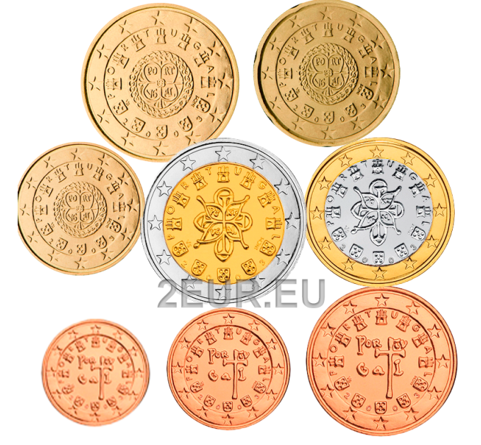 Portugal 2006 - Euro set UNC