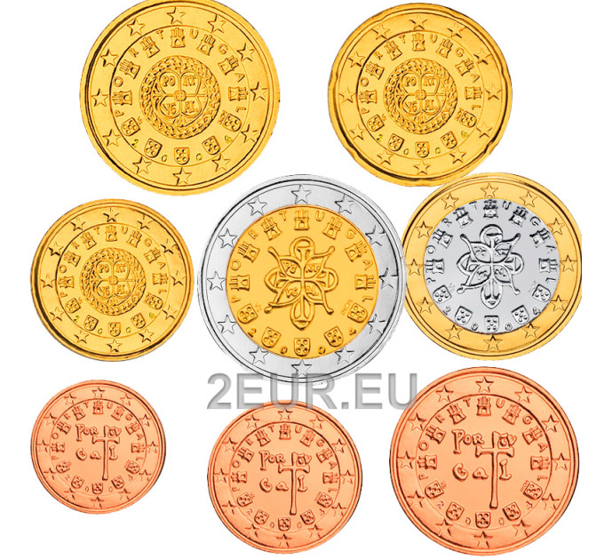 Portugal 2005 - Euro set UNC