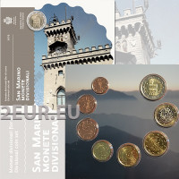 San Marino Euro komplekt BU 2015
