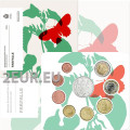 San Marino Euro set BU + 5 euro silver coin 2024