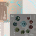 San Marino Euro set BU + 5 euro silver coin 2015