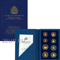 San Marino Euro set proof 2010