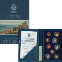 San Marino Euro komplekt proof 2014 