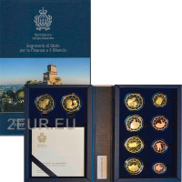 San Marino Euro komplekt proof 2019