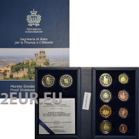 San Marino Euro komplekt proof 2015
