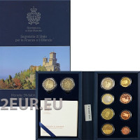 San Marino Euro komplekt proof 2017