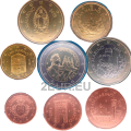 San Marino Euro set UNC MIX 2017 - 2020