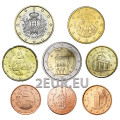 San Marino Euro set UNC 2011