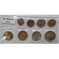 San Marino Euro set UNC 2021