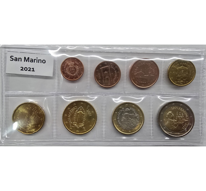 San Marino Euro set UNC 2021