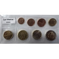 San Marino Euro set UNC 2022