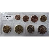 San Marino Euro komplekt UNC 2022