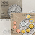 Slovakia Euro coin set BU 2021 - 100 Years of the First Coinage