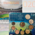 Slovakia Euro coin set BU 2021 - UEFA European Championship - Euro 2020