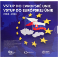 Slovakia Euro coin set BU 2024 - 20 Years in the EU