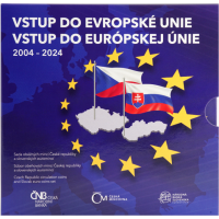 Slovakkia Euromüntide komplekt BU 2024 - 20 aastat EL-is