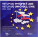 Slovakia Euro coin set BU 2024 - 20 Years in the EU