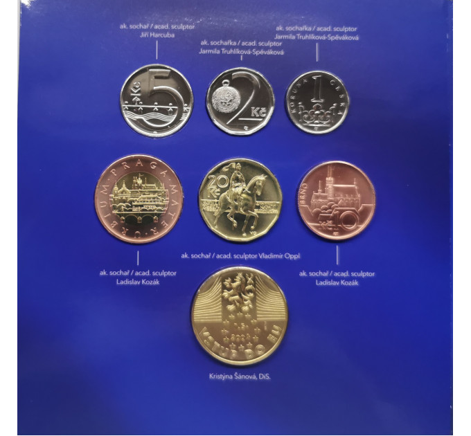 Slovakia Euro coin set BU 2024 - 20 Years in the EU