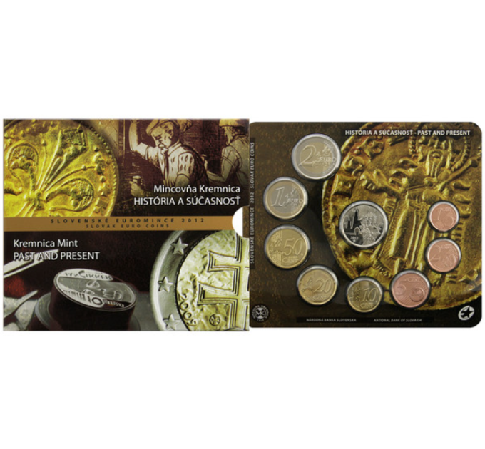 Slovakia Euro coin set BU 2012 - Kremnica Mint