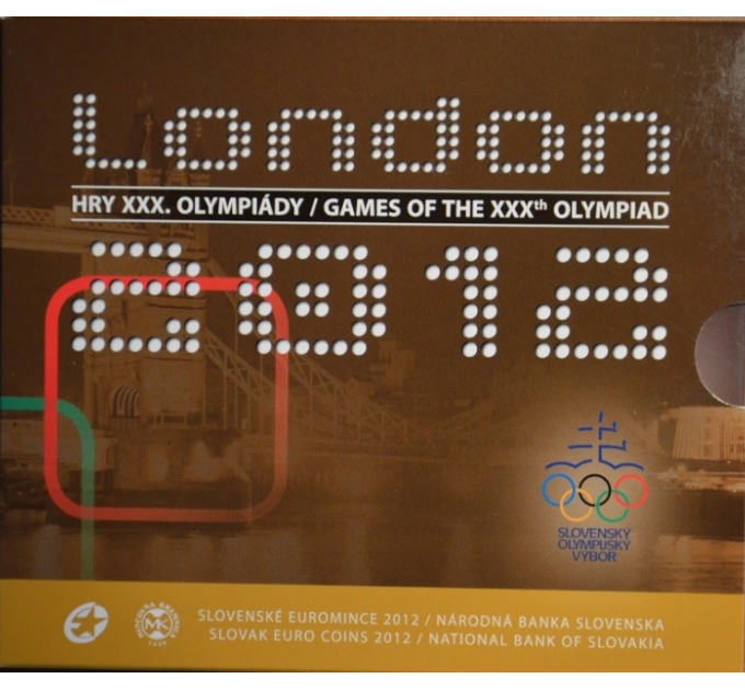 Slovakia Euro coin set BU 2012 - XXX. Olympic Games London