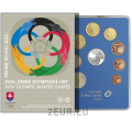 Slovakia Euro set proof 2022 - Winter Olympic Games - Beijing 2022