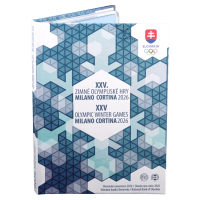 Slovakkia Euro komplekt proof 2026 – Taliolümpiamängud, Milano - Cortina