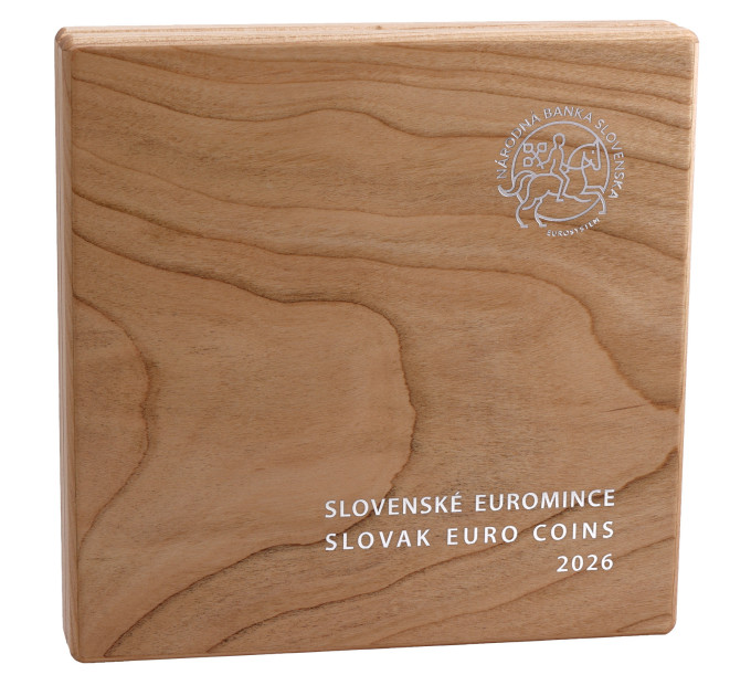 Slovakia Euro set proof 2026 - Winter Olympics, Milan - Cortina