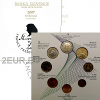 Sloveenia Euro komplekt BU 2007