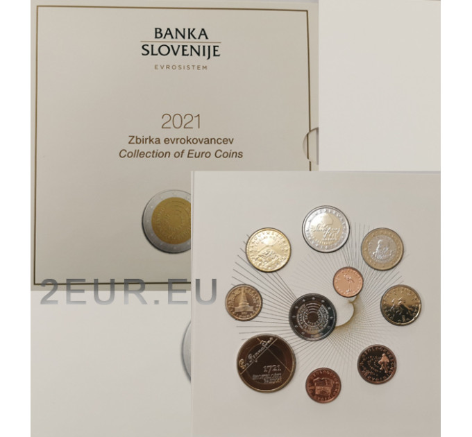Slovenia Euro set BU 2021