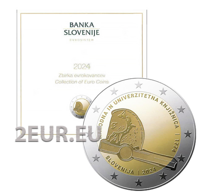 Slovenia Euro set proof 2024