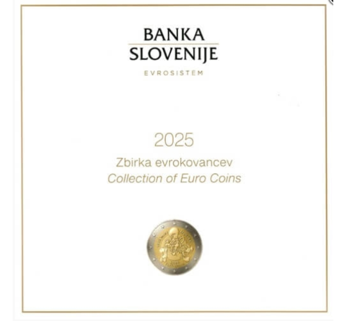 Slovenia Euro set proof 2025