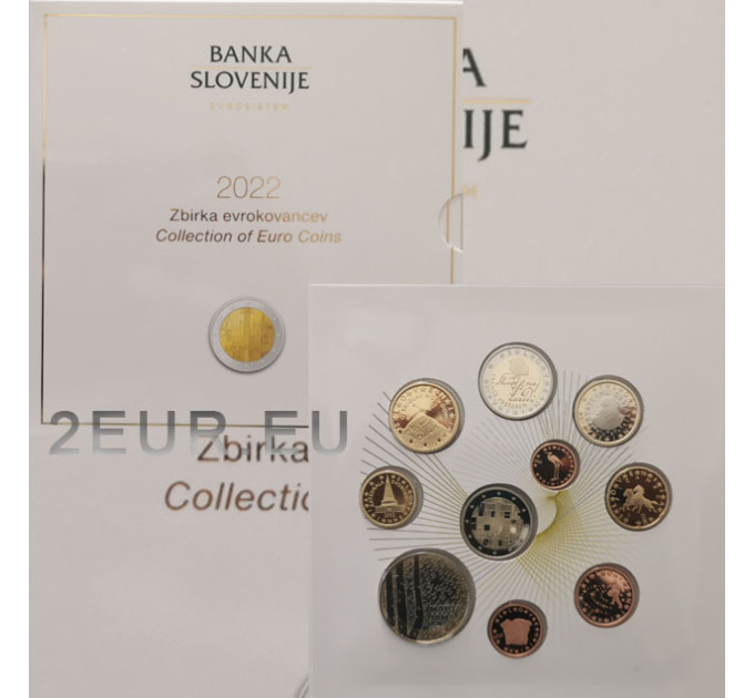 Slovenia Euro set proof 2022