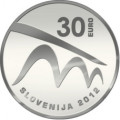 Slovenia 30 euro silver proof 2012 - European Capital of Culture - Maribor