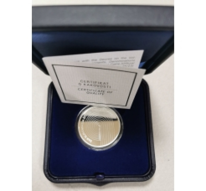 Slovenia 30 euro silver proof 2023 - National holiday Slovenian sports day
