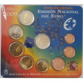 Spain Euro set BU 2009