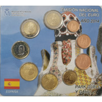 Hispaania komplekt BU 2014