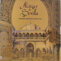 Hispaania komplekt BU 2024 - UNESCO maailmapärandi nimistus - Sevilla Alcazar