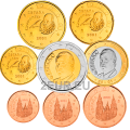 Spain Euro set UNC 2001