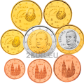 Spain Euro set UNC 2011