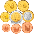Spain Euro set UNC 2012