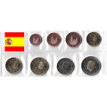 Spain Euro set UNC 2019