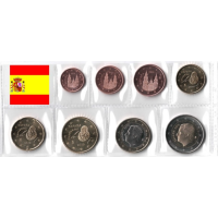 Hispaania Euro komplekt UNC 2019