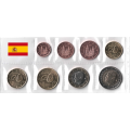 Spain Euro set UNC 2022