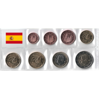 Hispaania Euro komplekt UNC 2023